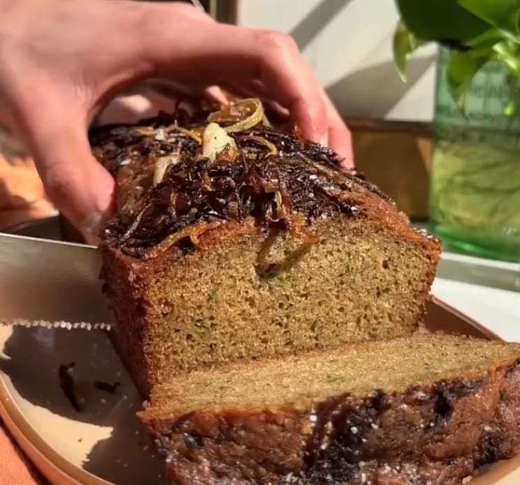 Miso & Brown Butter Zucchini Loaf