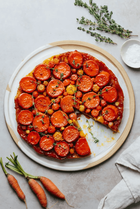 Root Vegetable Tarte Tatin