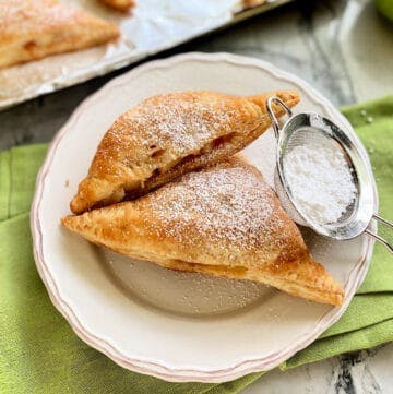 Apple and pear turnovers